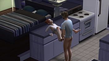 play Mi hermanastro me critica por el mostrador (sims 4)