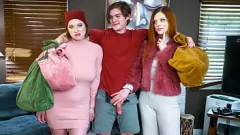 play Teen Dreams Riley Nixon, Scarlett Mae und Tyler Cruise in einem Hardcore -Dreier