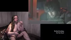 Afspelen Naked Resident Evil 3 Gamer wordt Freaky: Big Tits & Big Ass Gameplay - Part 7