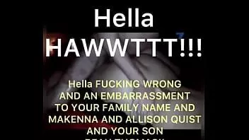 تشغيل Makenna and allison quist mother aka sacramento prostitute jillian leann quist jones aka slurpydogpussy هو # 1cockwhore doggyslut n1ne yrs على التوالي